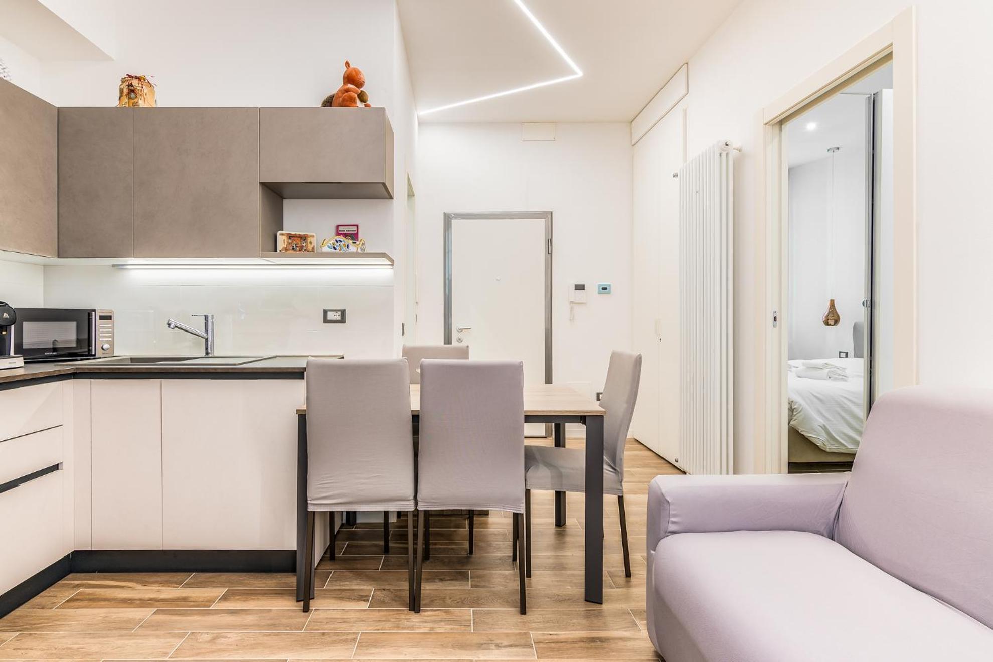 Milano Corso Genova 4Pax Wi-Fi Lägenhet Exteriör bild